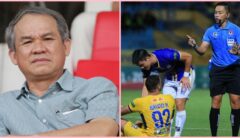 Bầu Đức:”Trọng tài V-League toàn bắt tầm bậy, Hà Nội may mắn mới thắng HAGL”